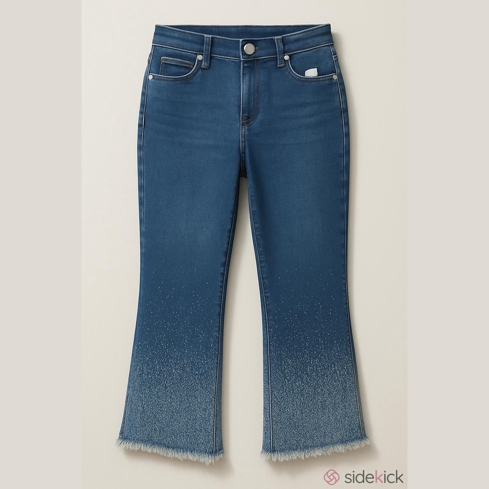 FDJ Suzanne jeans with below knee design on both legs NWT